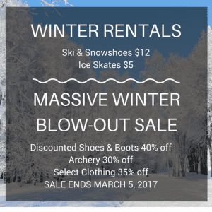 Sportsworld winter rentals and sale